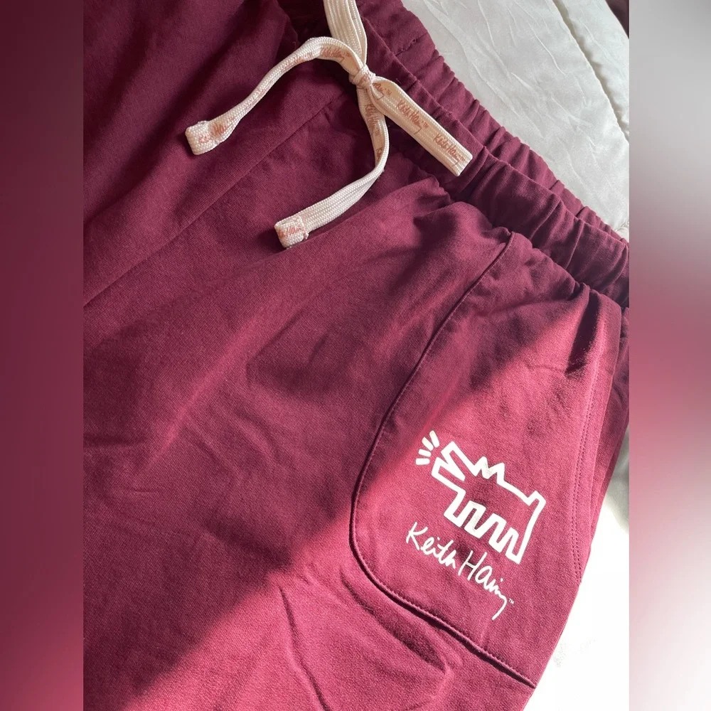 NWOT Keith Haring Super Soft Luxurious Fleece Jogger Size XL - Picture 9 of 10